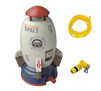 DAWCBVJQ Rociador de cohetes Rocket Agua Rocket Rocket Agua Niños Exterior ABS Waters Rockets Sprinkler 18 X 18 X 28,5 cm Rociador de cohetes de agua Aspersores de Agua Control de Presión de Agua