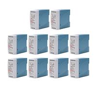 Daweglop 10X MDR-60 24V 60W DIN Fuente de Alimentación de Carril AC/DC Fuente de Alimentación Regulador de Voltaje Conductor 110V 220V