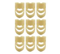 Daweglop 9 Piezas PÚAs de Guitarra PÚAs de Dedo ÍNdice de Ukelele Guitarra ElÉctrica AcÚStica Accesorios Piezas de Instrumentos de Cuerda Guitarra L