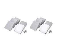 Daweglop Caja de aluminio para pedal de efectos de guitarra 1590BB