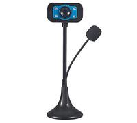 Daweglop CáMara Web USB de DefinicióN Webcam 4 Led Web CAM Mic Escritorio para Skype Computadora PC Laptop