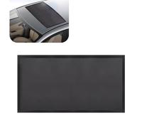 dawfall - 1 Parasol para Techo Solar de Coche, Malla Plegable, Transpirable, te Mantiene Fresco, instalación sin Herramientas, protección Solar Universal Duradera para Techo Solar UV (Negro)