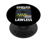 Dawless and Lawless Modular Synth Eurorack Synthesizer PopSockets PopGrip Adhesivo