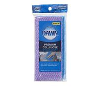 Dawn 233672 Paño de Esponja de celulosa, Azul, Morado, 1 Count (Pack of 2), 2