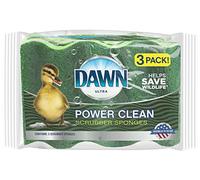 Dawn Esponja para Fregar, Paquete de 3, Verde