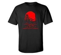 Dawn of The Dead 70s 80s Retro Cult Horror Zombie Movie Black(XX-Large)