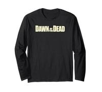 Dawn of The Dead Eyes Wide Zombie Front & Back Manga Larga
