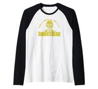 Dawn of The Dead Satan Phrase Camiseta Manga Raglan
