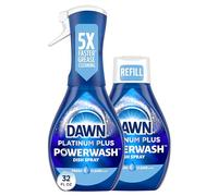 Dawn Platinum Powerwash - Espray para lavar platos, jabón, 1 botella de spray + 1 recarga., 1