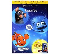 Dawno Temu w Trawie / Gdzie Jest Nemo / Ratatuj Pixar Pakiet (Wydanie Specjalne z Kartami Do Gry 2w1) (Piotruś/Memory) [3DVD] (No hay versión española)