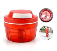 DAWRIS Cortador de cebolla manual rojo cebolla picadora con cuerda picadora de cebolla cocina cebolla cortador cebolla cortador cebolla cortador cebolla cortador cortador de cebolla cortador cortador