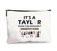 DAWRIS Neceser de cosméticos para Mujer, para Amantes de la música, Regalo Inspirado, Regalo para Cantantes, fanáticos de la Cantante, Regalo It's A Thing You Wouldn't Understand Bolsa de
