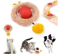 DAWRIS Pelota eléctrica interactiva para gatos, juguete interactivo de Chewie, pelota interactiva para perros con carga USB, tres modos de trabajo, 360° Rolling Smart Ball para gatos y perros