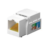DAWSAXZKL 10 Conectores Keystone Cat6/5e, RJ45, acoplador de Red Cat6, Conector Pared Ethernet (no Compatible con Panel conexión)(CAT6 10PCS)