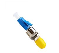 DAWSAXZKL Adaptador de Fibra óptica LC/UPC Macho a ST/UPC Hembra, Conector óptico híbrido Brida monomodo, Utilizado for acopladores módulo SFP(3pcs)