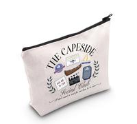 Dawsons - Bolsa de maquillaje para TV, The Capeside Social Club, regalos de Joey Pacey Jen Dawson, regalos de programas de televisión de los años 90, The Capeside Reino Unido