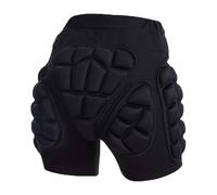 DAWTHTW 3D - Pantalones cortos acolchados protectores de cadera para esquí, 8 tamaños