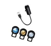 DAWTHTW Proyector espacial LED con luz giratoria de 360 grados para fiestas en casa, decoración de pared de techo, luz de proyección de ambiente LED