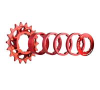 DAWTHTW Ruedas Libres de Repuesto 18T, Volante de inercia de, Red