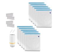 Dawutocap Bolsa de almacenamiento al vacío para filamentos de impresión Protector reutilizable USB recargable solución de almacenamiento organizacional