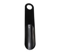 Dawutocap Calzador portátil ligero ABS con mango ergonómico para zapatos de viaje, para el hogar, viajes, oficina, tenis y zapatos de vestir, Black, Talla única
