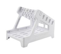 Dawutocap Eficiente etiqueta térmica 4x6 accesorios de escritorio para etiquetado rápido ABS sólidos diseños rollo etiqueta memoria soporte de designación de paso