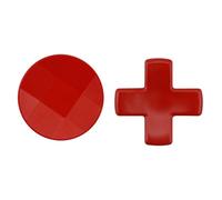 Dawutocap El controlador de juego mejora la tecla redonda con botón de dirección, accesorios para juegos, instalación sencilla