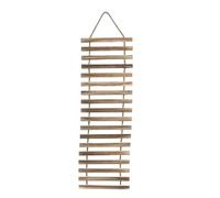 Dawutocap Farmhouses Styles - Soporte de pared para plantas, estante de madera natural para decoración de interiores y exteriores, marco de valla colgante para plantas trepadoras