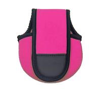 Dawutocap Funda protectora para carrete de pesca, funda protectora para carrete de pesca, rosa roja