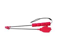 Dawutocap Herramienta plegable de entrenamiento para mascotas, látigo de silicona ergonómico para interiores y exteriores, ejercicios de orientación de comportamiento de cachorros
