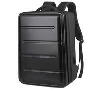 Dawutocap Maletín de ordenador Bolso de hombro Almacenamiento independiente seguro Función múltiple para uso diario y reuniones Bolsa protectora para portátil, Negro