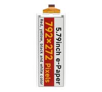 Dawutocap Pantalla Enectronic de 5,79 pulgadas, 792 x 272 píxeles, panel LCD de 4 colores, comunicación avanzada, bajo consumo de energía, pantalla electrónica de papel