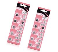 Dawutocap Pilas alcalinas AG6 LR920 de botón, 10 piezas/20 unidades de pilas de botón superalcalinas de alta potencia para luces, dispositivos médicos