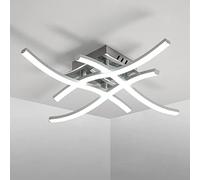 DAXGD Lámpara de Techo LED, Plafón led Techo Modernos 24W, Plafones Interior 2300 Lúmenes 6000K, para balcón de Dormitorio de Sala de Estar