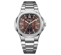 DAXIAOYU Reloj mecánico automático con diseño de cuadrícula creativa para hombre, multifuncional, visualización de fecha y semana, reloj de pulsera luminoso de moda