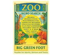 Day at the Zoo Word Search Puzzle Book: Word Searches with Easy to Read Print about Zoo, Animals, Menagerie and more | Size of pages (6x9 inches) | ... Gift for Vacations, Holidays and Free Times