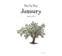 Day by Day January Apple Tree: Undated Daily & Monthly Planner, Birth Tree Notebook for Reflection and Writing