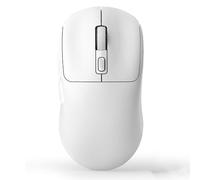 DAY DAY HAPPY Ratones para Juegos de computadora ratón Bluetooth trimodo USB 2.4G ratón inalámbrico Recargable para PC portátil Mac (White)