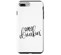 Day Drinkin Funny Brunch Beber Funny Dichos Carcasa para iPhone 7 Plus/8 Plus