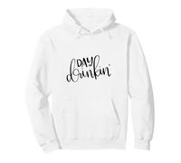 Day Drinkin Funny Brunch Beber Funny Dichos Sudadera con Capucha