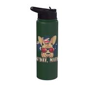 Day Mate Good Kangaroo Patriotic Australian Map Australia Stainless Steel Insulated Water Bottle
