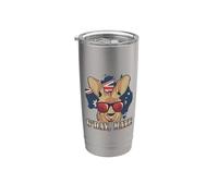 Day Mate Good Kangaroo Patriotic Australian Map Australia Vaso térmico de acero inoxidable de doble pared