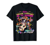 Day of Dead Sugar Skull Dia De Los Muertos Men Women Costume Camiseta