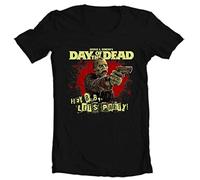 Day of The Dead Bub T Tshirts Camisetas y Tops Retro 1980s Romero Zombie Horror Movie Graphic tee Black(Medium)