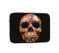Day of the Dead Masks Printing - Funda para portátil de 38.1 cm, accesorio esencial para viajes y oficina