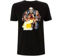 Day of The Dead Movie T Shirt 80S Horror Film Zombies George A Romero Unisex 100% Cotton Short-Sleeve T-Shirts Black XXXL