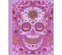 DAY OF THE DEAD -Purple Sugar Skull- Composition Notebook Diary Journal (College Rule) Latin Celebration Dia De Los Muertos Halloween Holiday Art ... Junior Middle High Ivy League University