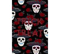 Day of the Dead Sugar Skull Black Hat Notebook: Seasonal Lined Journal with Colorful Skull Cover | 100 Pages, 6x9