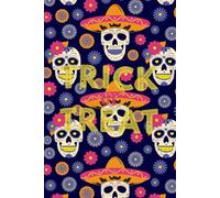 Day of the Dead Sugar Skull Notebook: Seasonal Lined Journal with Colorful Skull Cover | 100 Pages, 6x9
