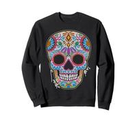 Day The Dead Skull Mexicans Traditions Dia De Los Muertos Sudadera
